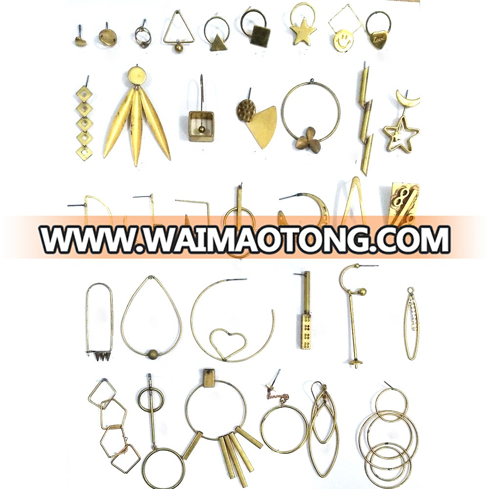 Factory Customized Drop Earring Hot Sale Lady Brass Earring