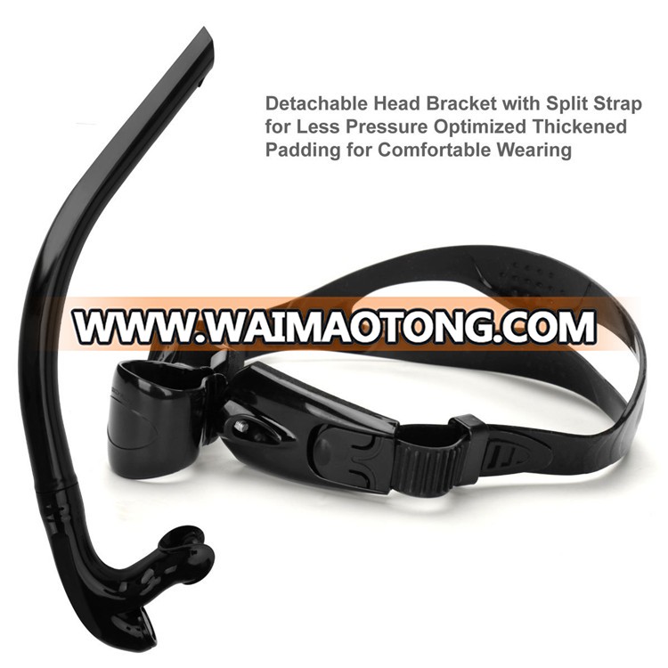 Professional swimming training Swimmer's Snorkels With Frontal Head-mount