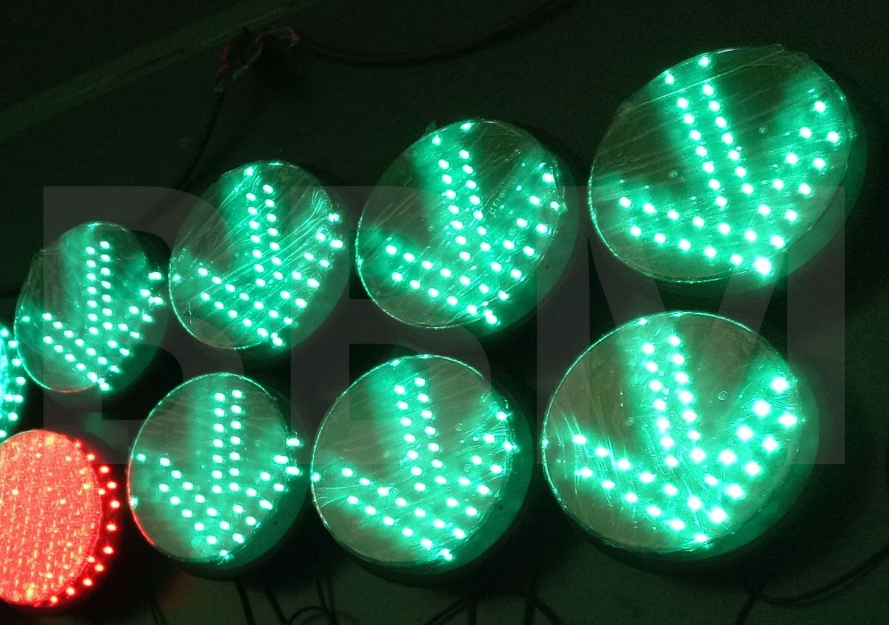 Dia. 200mm green led arrow module for traffic lights