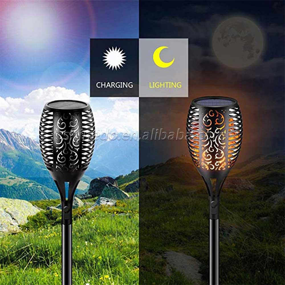 Shinedo Flickering Flames Torches Lights Waterproof Solar Lights Landscape Decoration Light