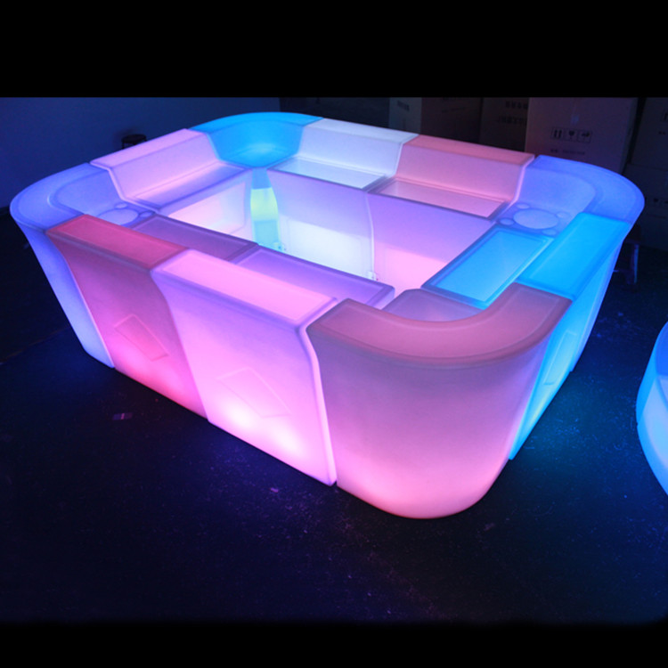 Led Frniture Led Glowing Bar Counter for Hotel and Club