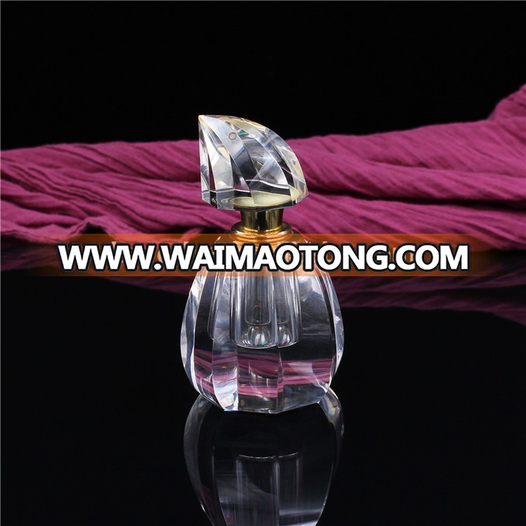 high-end pocket attar oil crystal perfume bottles 3ml