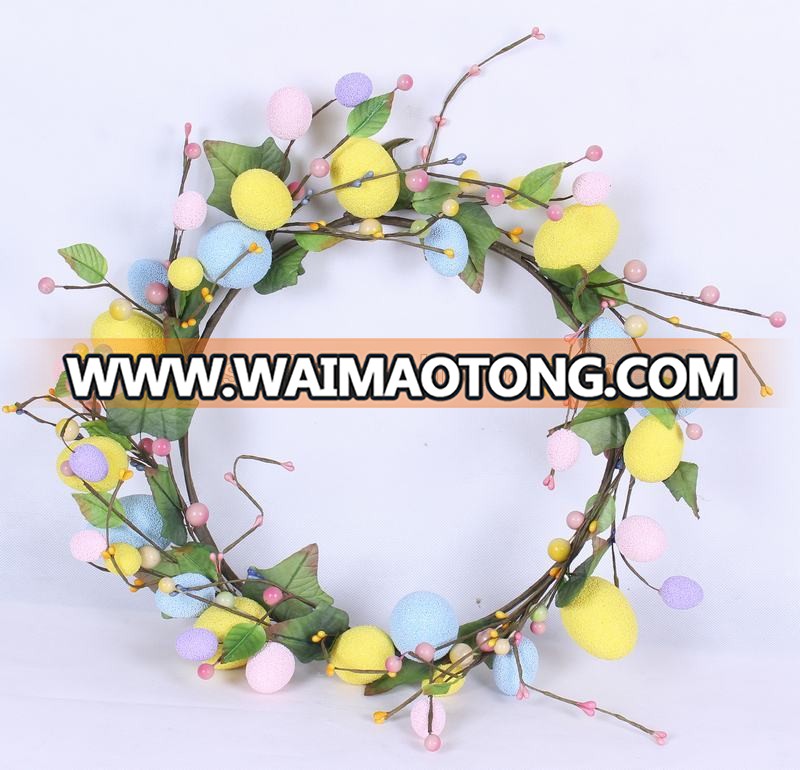 hot selling easter egg wreath decorations