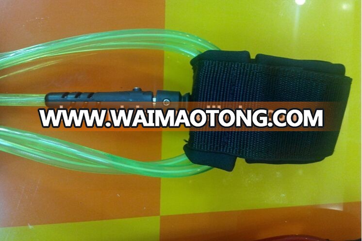 custom logo surfboard leash with straight rope