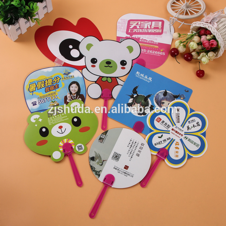 Wholesale Advertising Printing Mini Hand Fan