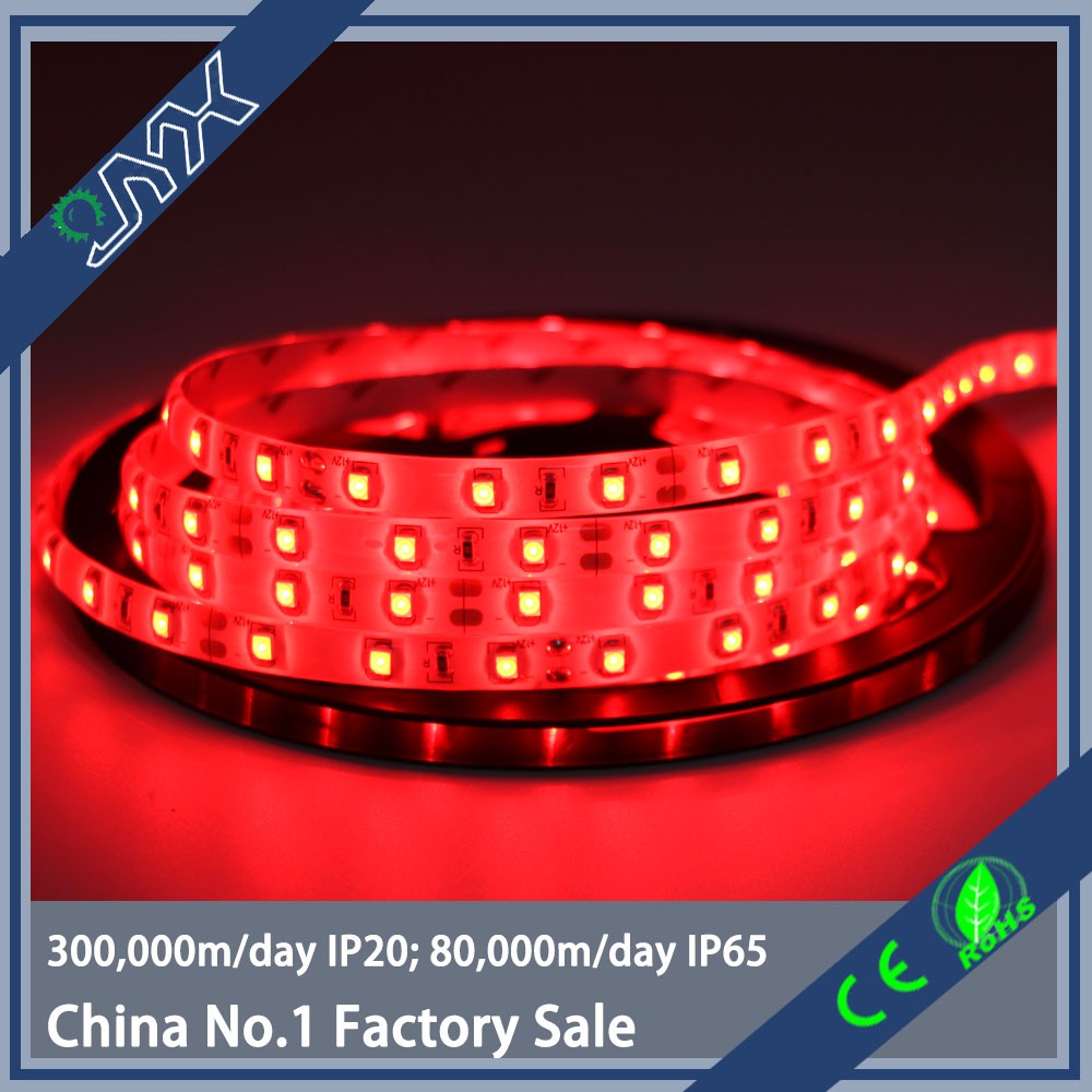 Ip65 waterproof shenzhen smd3528 smd led strip light for advertising project led strips smd3528