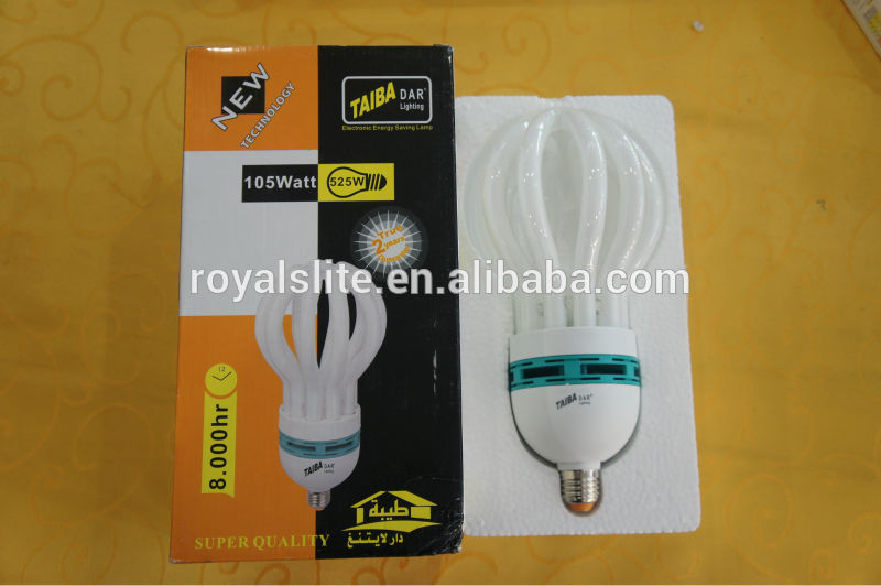 High Power 105w Lotus Energy Saving Lamp on Sale