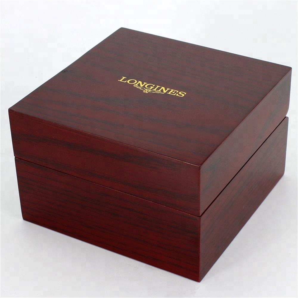 Wholesale  bamboo wood watch box Wrist Watch Box with pillow