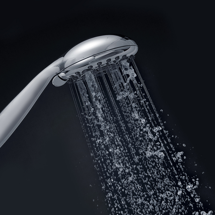 Luxury abs plastic 6 function micro bubble hand held rain shower head