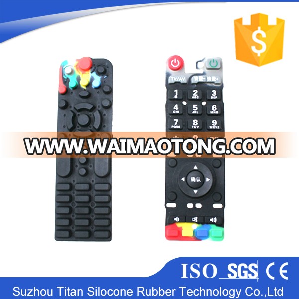 2019 remote control button pusher silicone custom silicone button pad