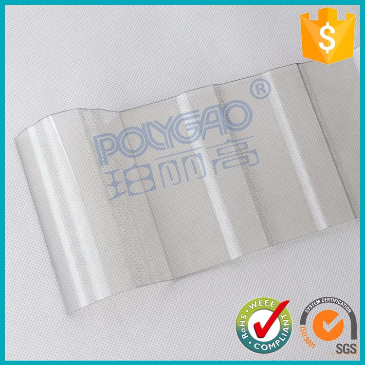 translucent roof panel corrugated roof sheet/top quality pc skylight roof building sheet