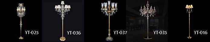 new design modern factory wholesale wedding decoration stand lamp crystal pendant candle chandelier floor lighting