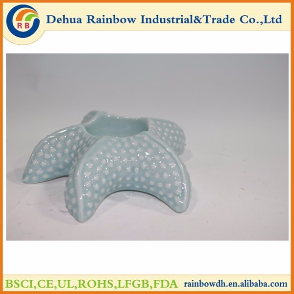 Light blue coral decoration for home