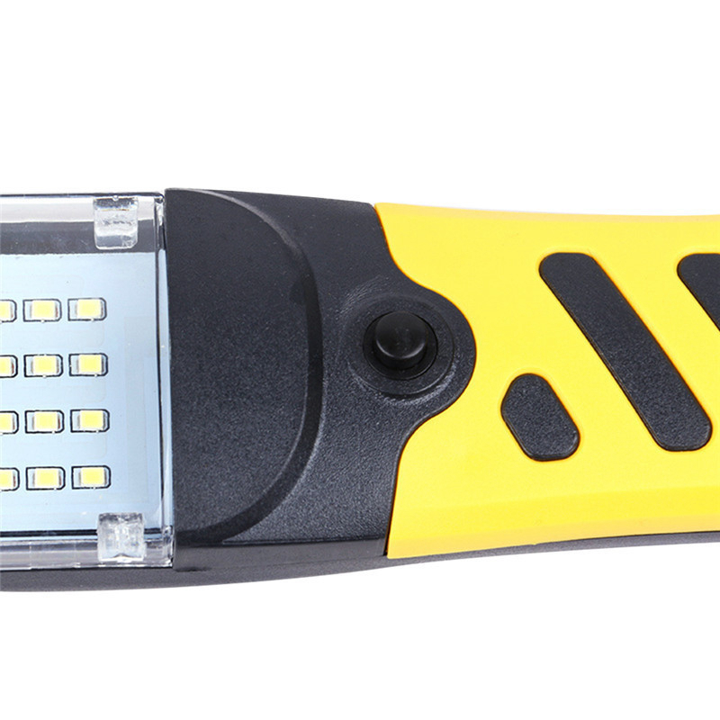 Portable LED Emergency Safety Work Light 80 LED Beads Flashlight Magnetic Car Inspection Repair Handheld Work Lamp