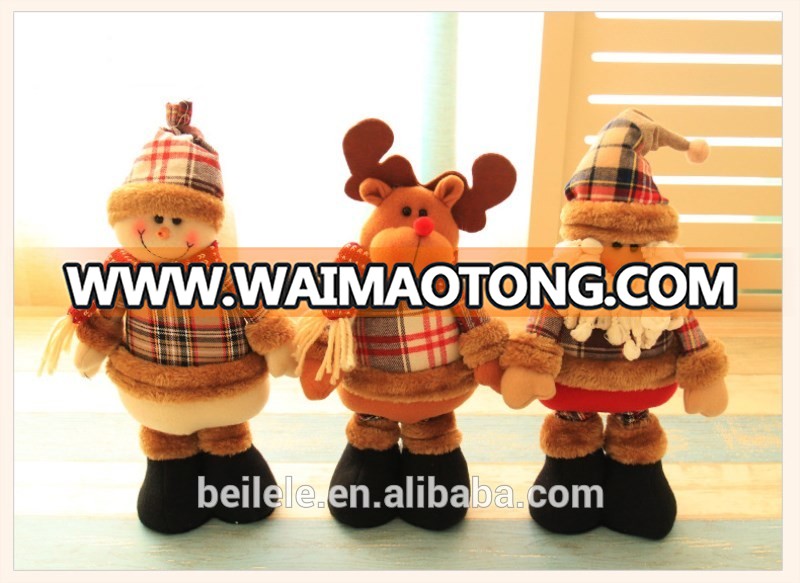 New arrival fabric Christmas doll old man children gift and Christmas Decorations