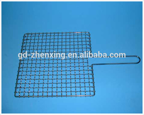 304 Stainless steel 40*60mm square baking wire mesh for barbecue factory direct sale