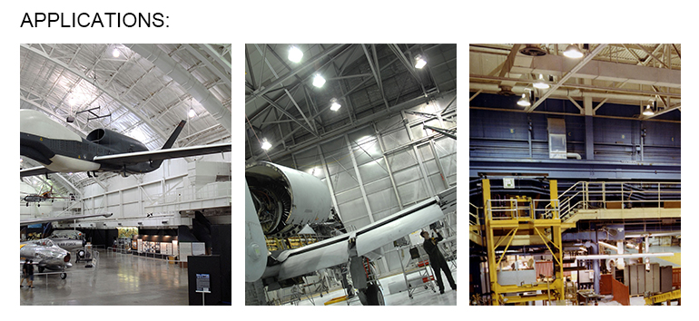 IP65 aluminium 75W 120W 150W 100w LED industrial high bay light