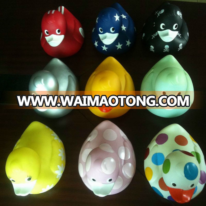 CE ROHS EN71 8cm mini bath rubber duck manufactory