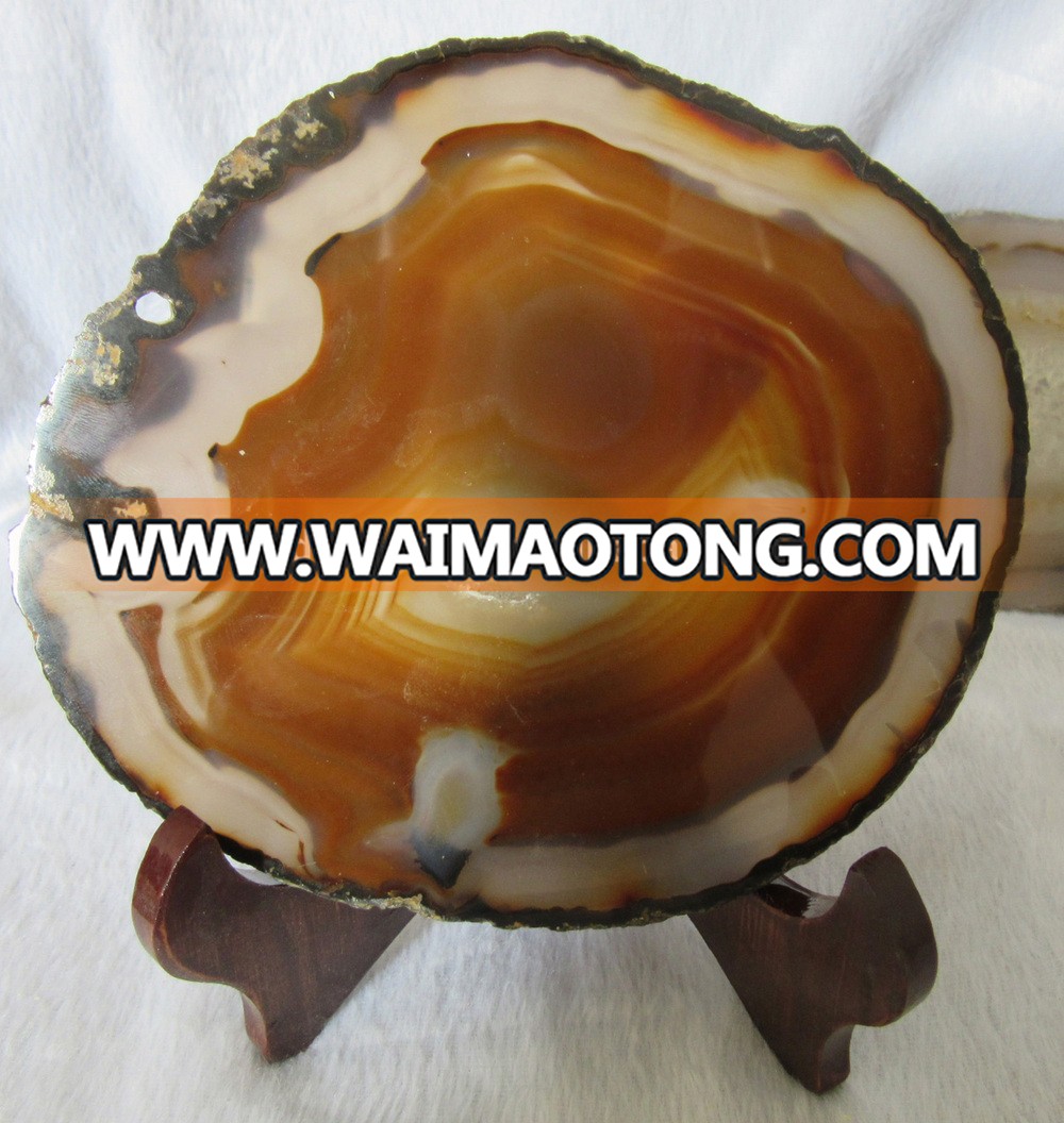 round shape natural mineral crystal agate stone