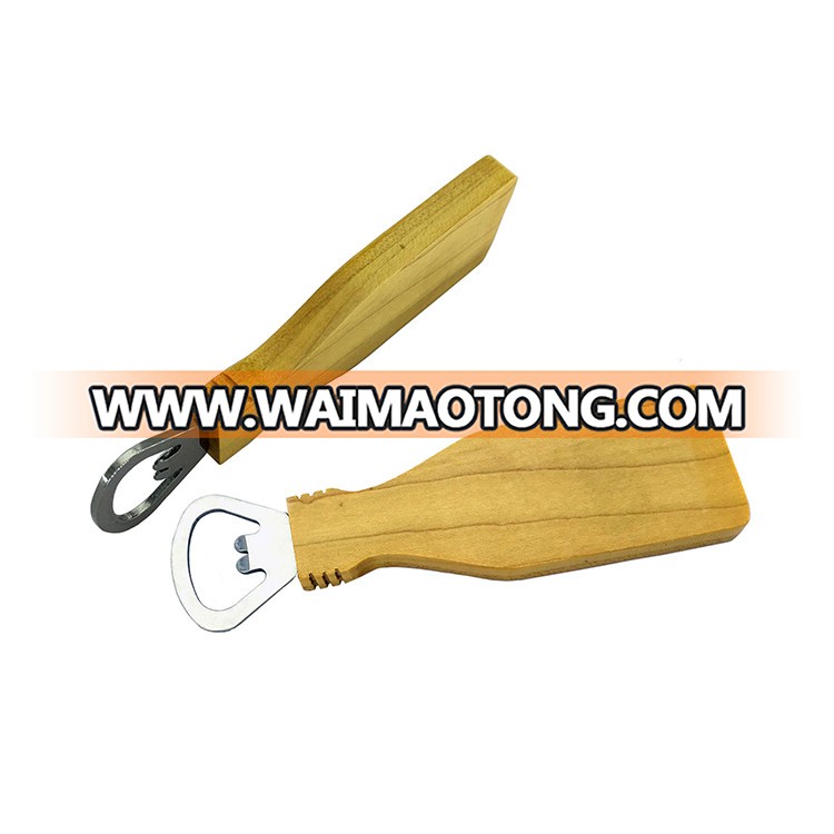 High Quality wholesale custom Wooden bottle opener