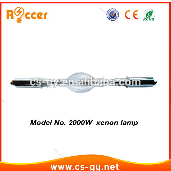 New design 2000w Roccer Standard long arc Xenon lamps