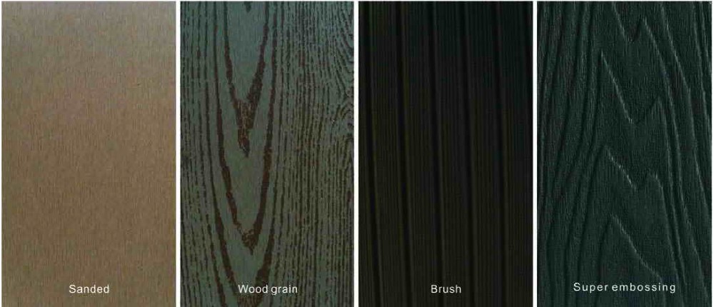 Wood type engineering exterior wood plastic composite WPC wall cladding panel/wpc wall panel