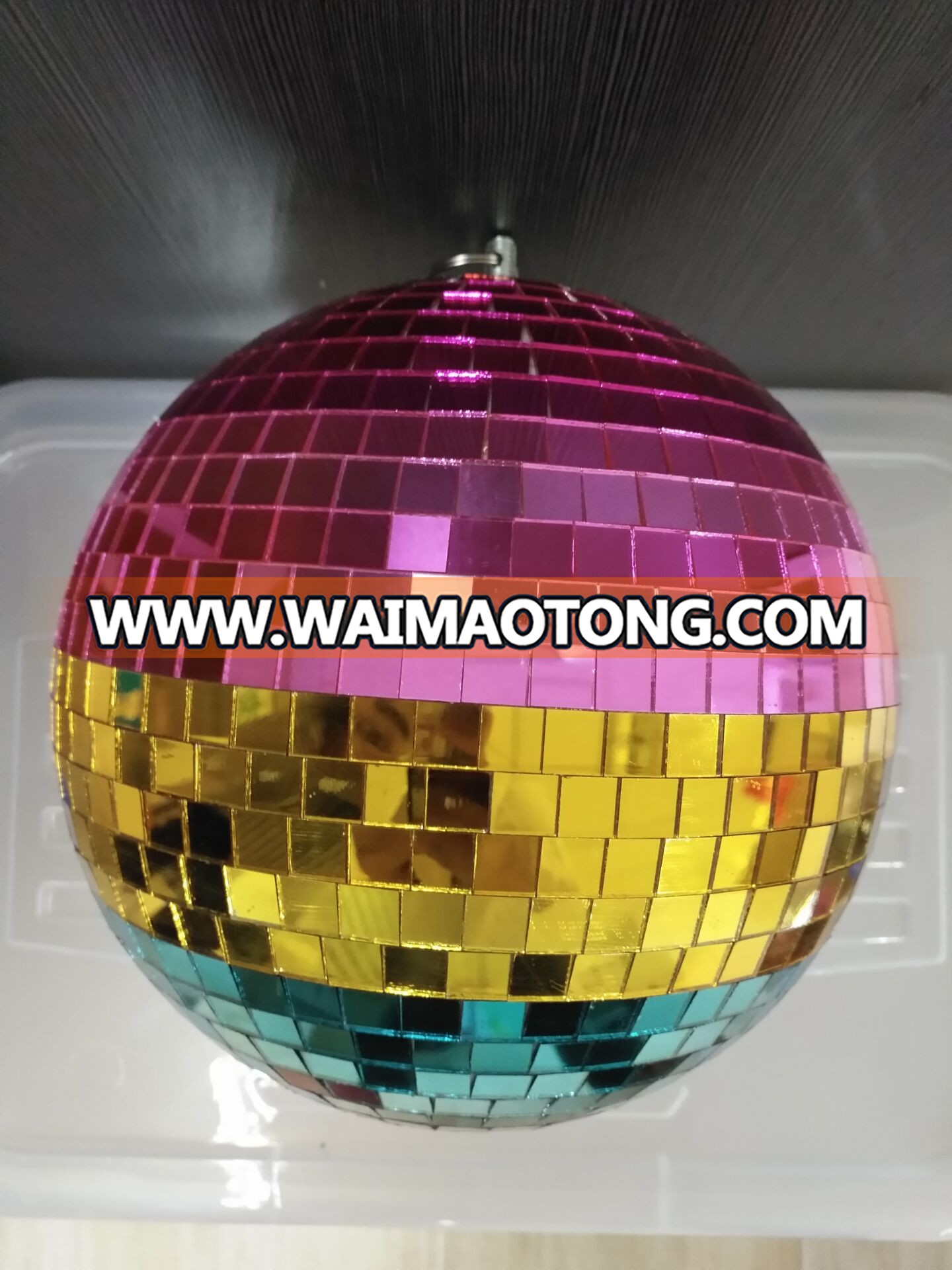 20cm Hanging Rainbow Colorful Table Disco Ball