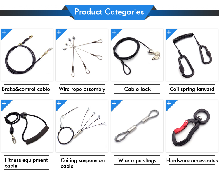 China Direct Marketing Of Durable Materials Cable  For  Fitness Equipments