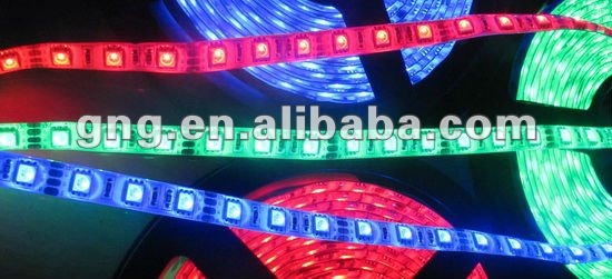 1 Roll 5M/lot 5M 60LED/m 300 LED Strip Light 5050 SMD Green Flexible Waterproof rgb led strip