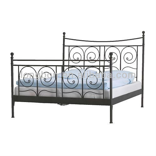 top-selling classic white wrought iron bed frame