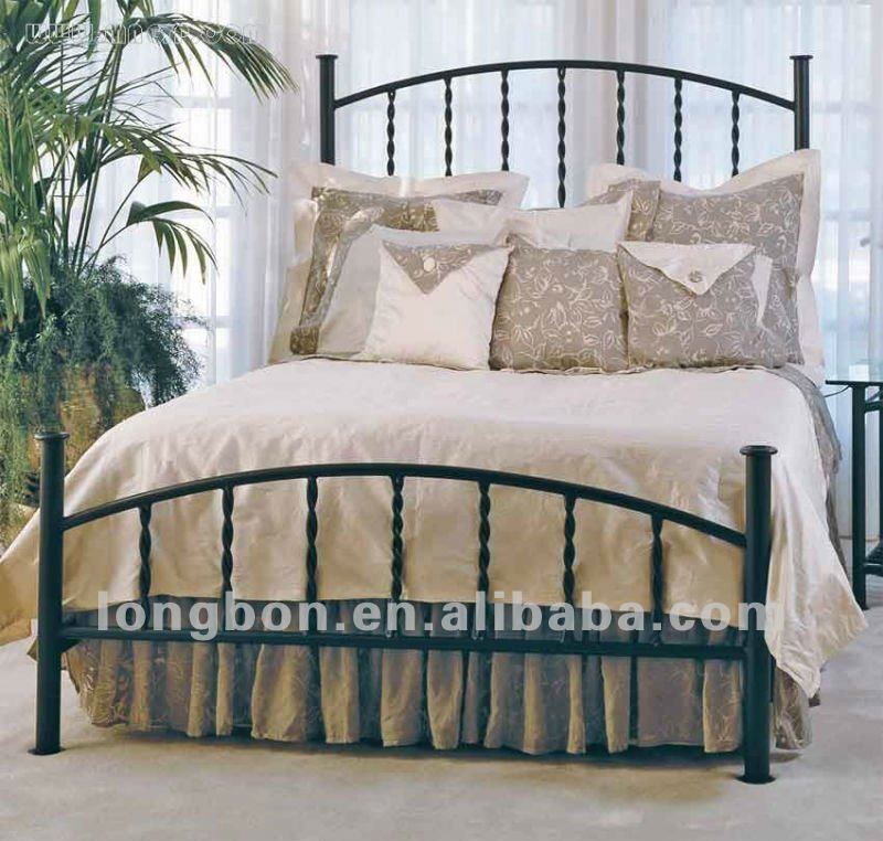 top-selling royal wrought iron double bed frame