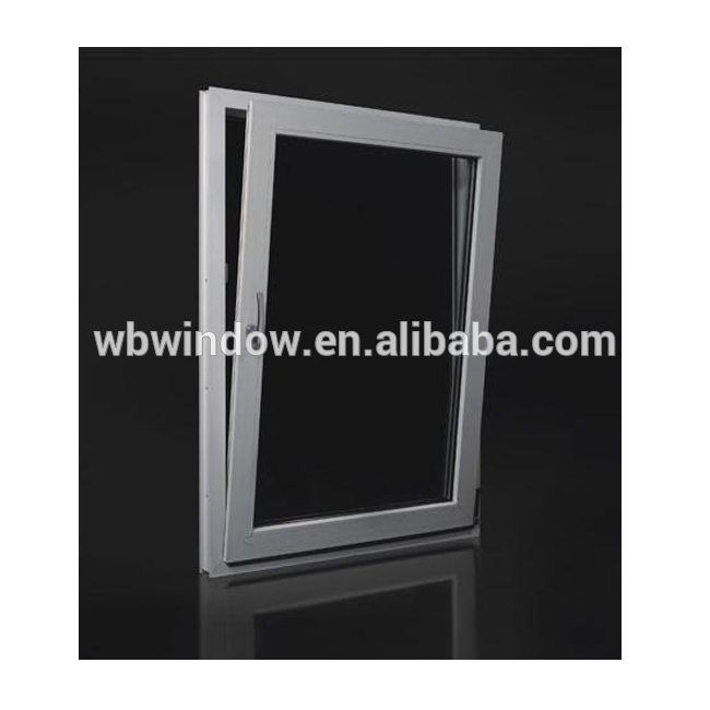 Weather-Resistant PVC Tilt and Turn Window with Tempered Glass