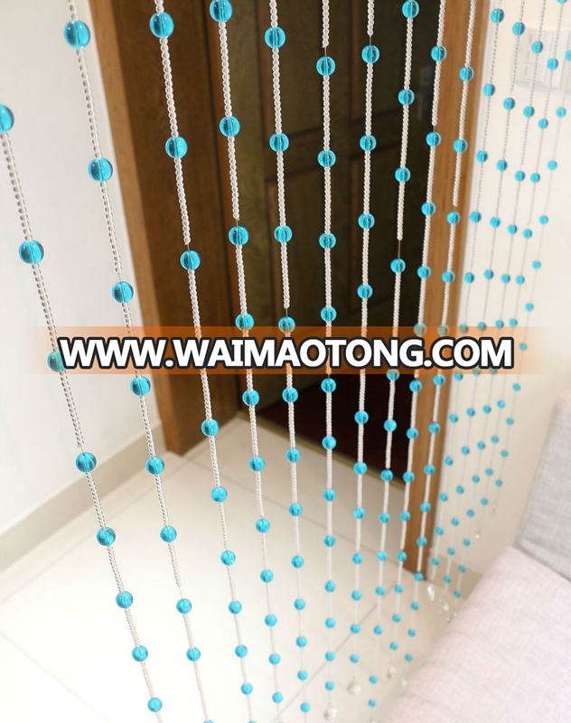 2015 Fashion Custom Home Decoration Crystal Beaded Door Curtain