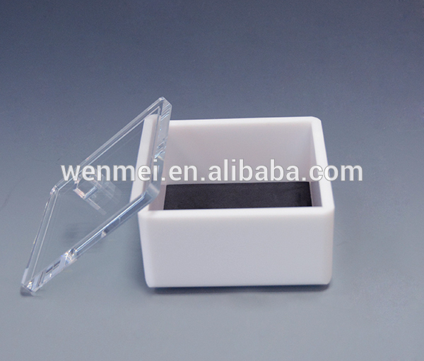 transparent small clear acrylic gift boxes with lid wholesale