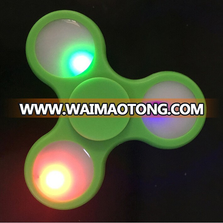 Affordable price Led hand spinner Hot sales glowing Customized led spinner toys China factory wholesales