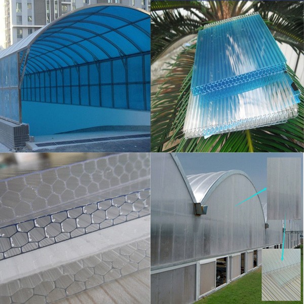 cheap polycarbonate twin wall roofing sheets greenhouse panels