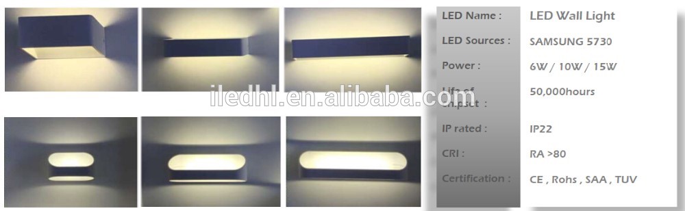 6W White elegant LED Lighting CE , Rohs , SAA certification