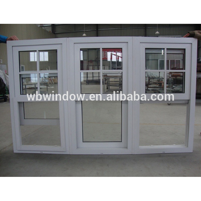 American Style PVC Single Hung Windows with Factory Price