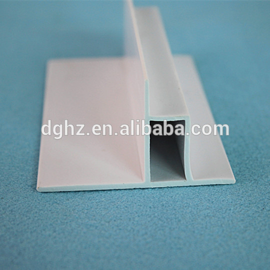 OEM Co-extrusion PVC plastic profile with different shapes for Kitchen