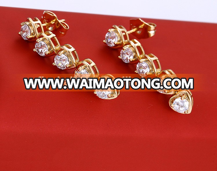 High quality 18K Gold Plated Jewelry Set for Wedding