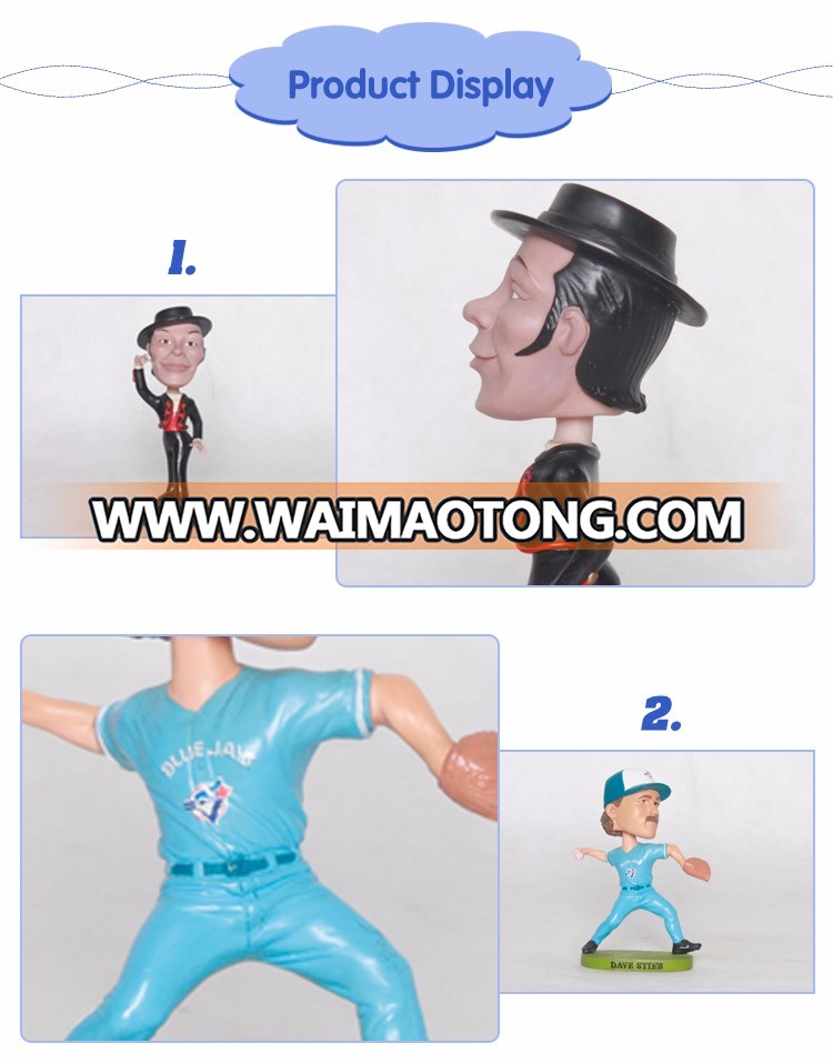 Best Resin Decoration Football Player Bobble Head Dolls