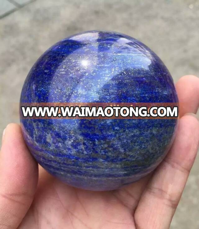 Nature lapis lazuli stone sphere/ball for sale