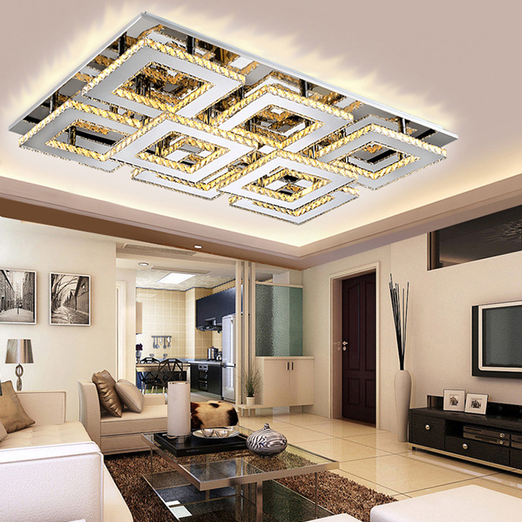 Chandelier Ceiling Pendant Light Modern Elegant Crystal Lamp Fixture lighting