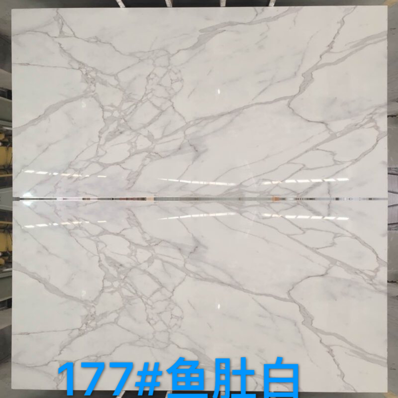 Book match Good for bathroom surround factory direct price 3D Nano Marble Cast marble