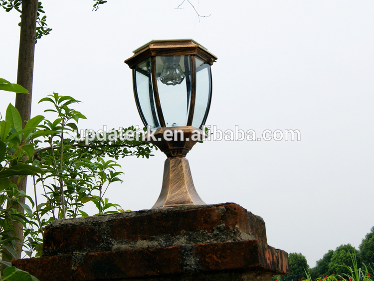 Solar Fence Light Outdoor LED Pillar Light for Garden Outdoor Post Top Quality Solar Light