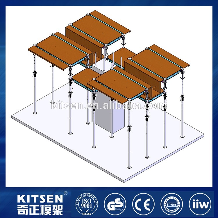 Easy to use ECO Slab Formwork System for Slab Casting with Anticipated Removal