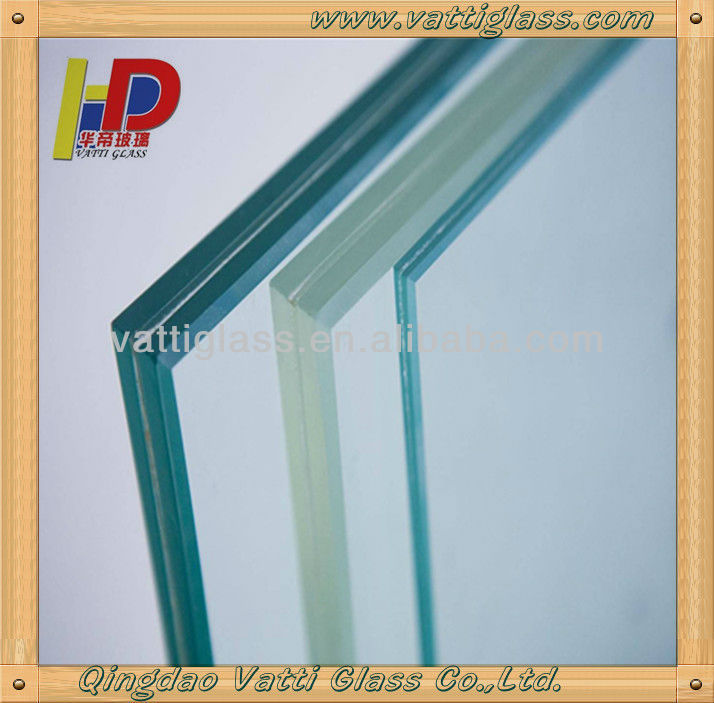 6.38 ----12.38 Three layer Laminated glass