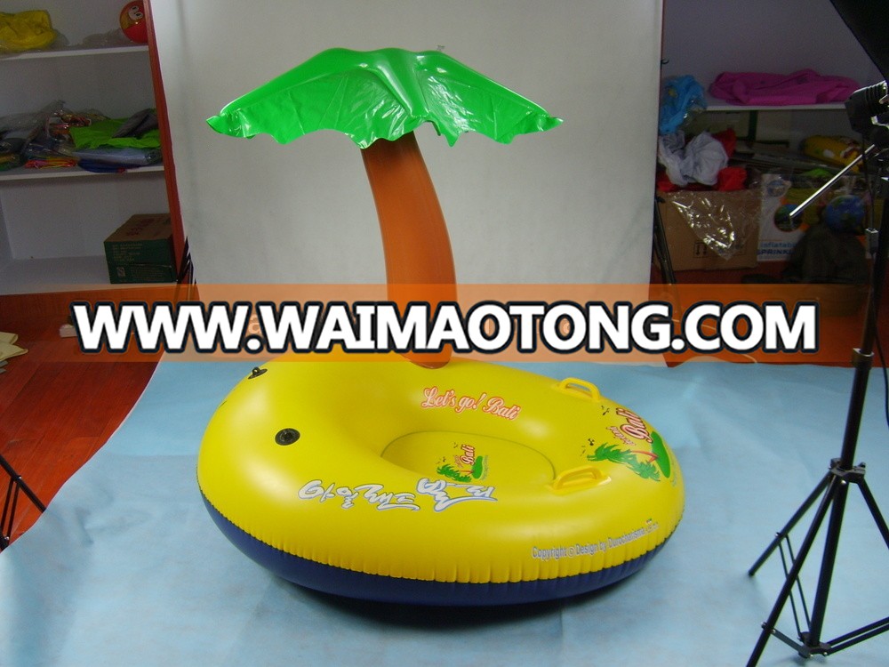 Inflatable swimming pool sofa, inflatable palm tree pool