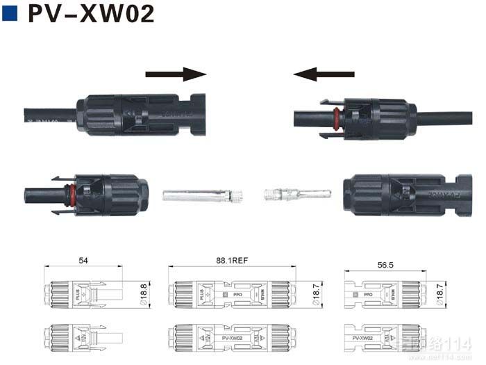 high quality solar panel accessories plastic junction box ip65 for 3w-300w solar panel