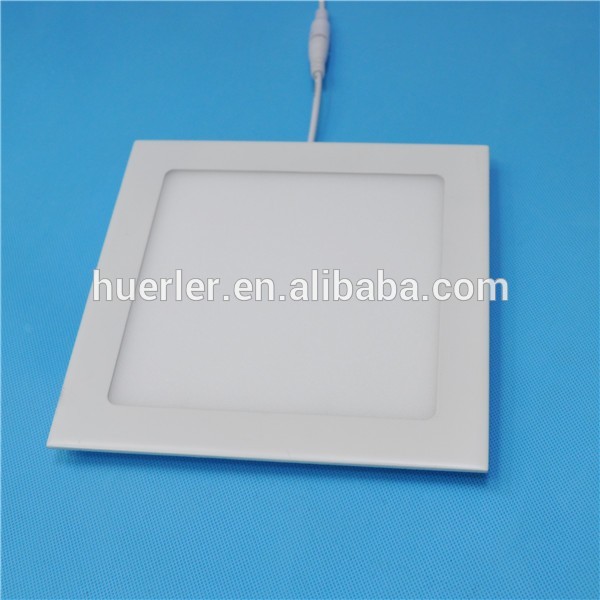 slim round square 3w 5w 7w 12w 15w 18w AC85v 265v CE ROHS led ceiling panel light